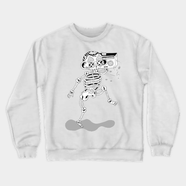 Music Crewneck Sweatshirt by yeknomster